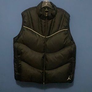 Men’s JORDAN goose down filled puffer vest !NICE!